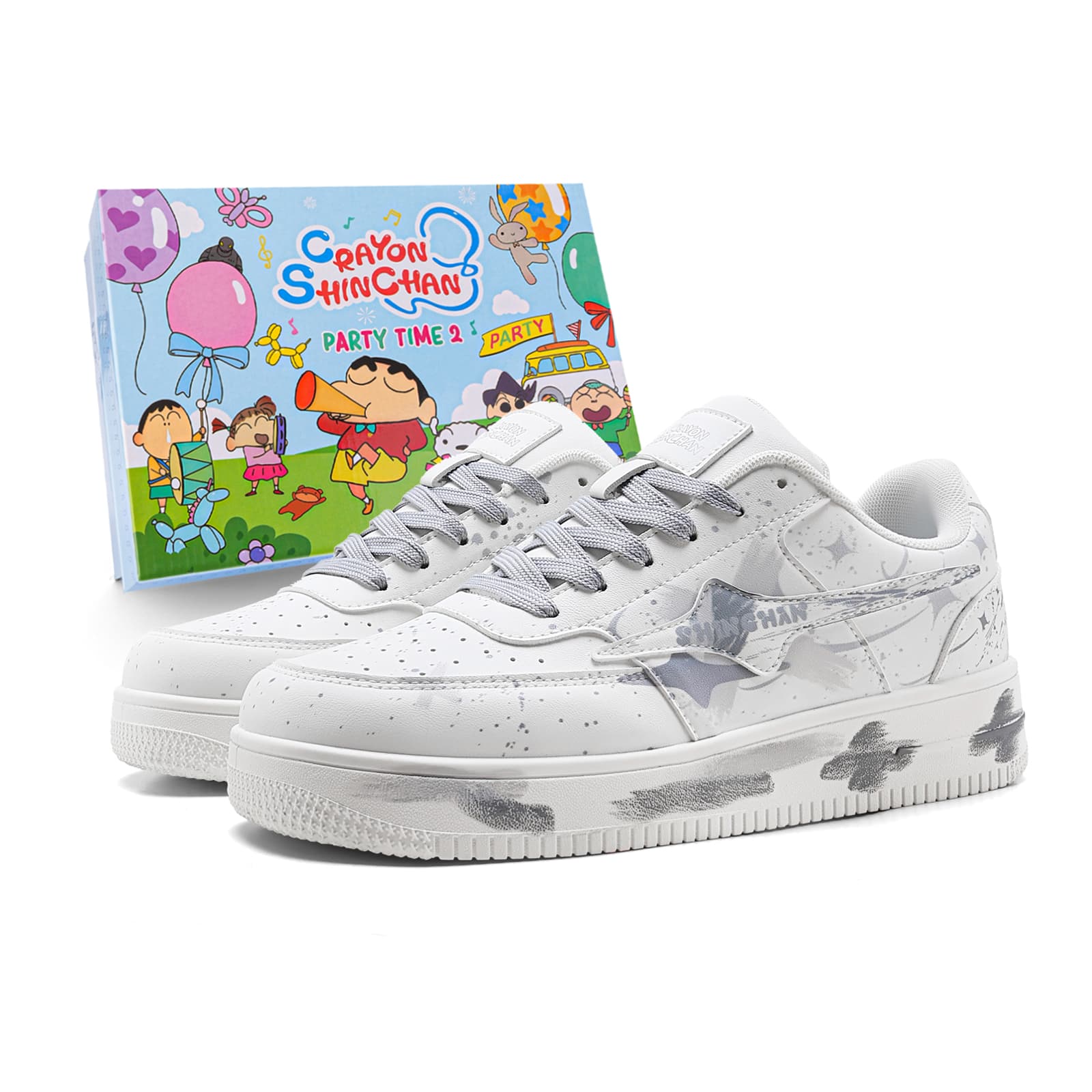 Кроссовки Crayon Shinchan Повседневная обувь Low Топ Унисекс - изображение 1