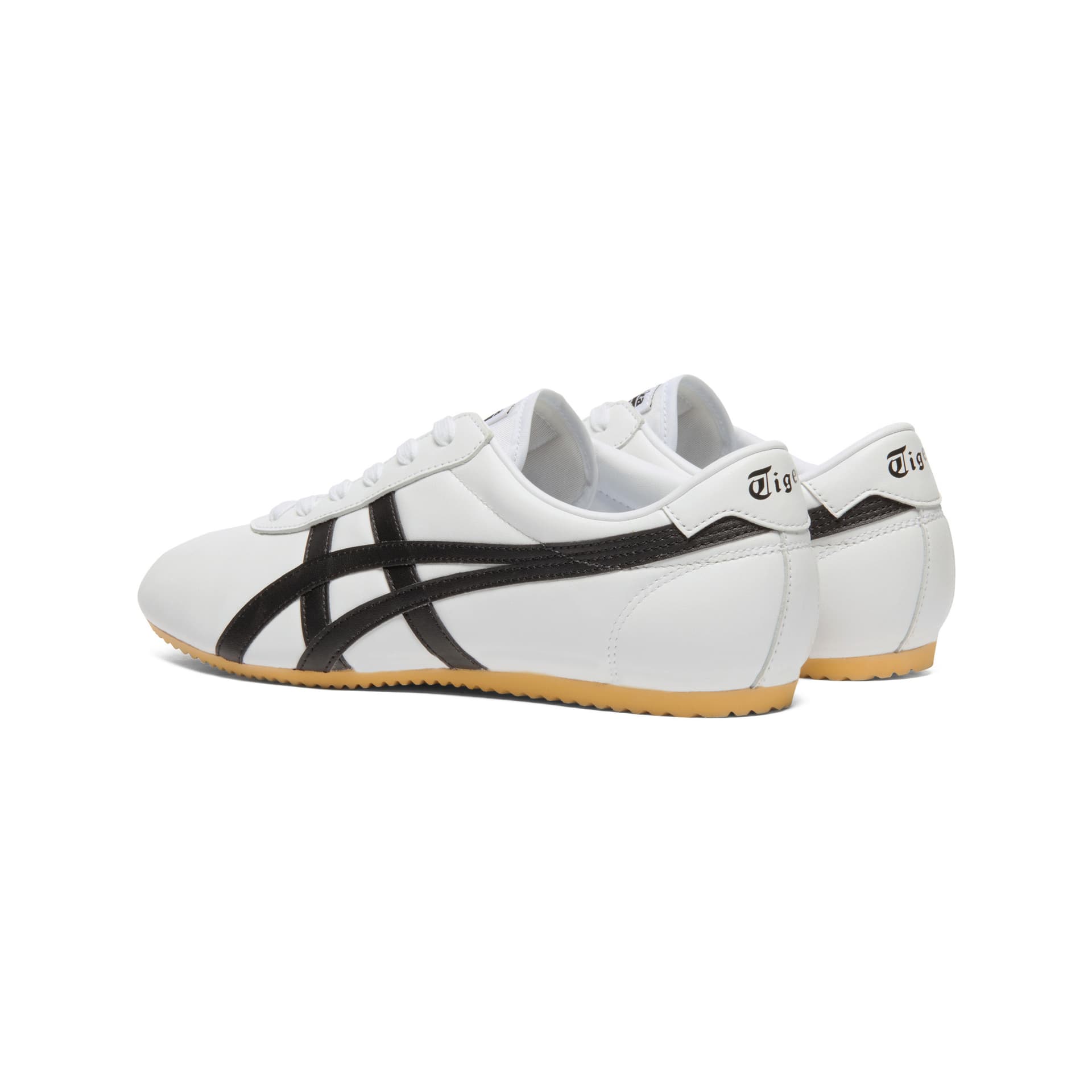 Кроссовки Onitsuka Tiger Tai-Chi Лоу-топы Повседневная обувь Унисекс Белый Черный - изображение 4