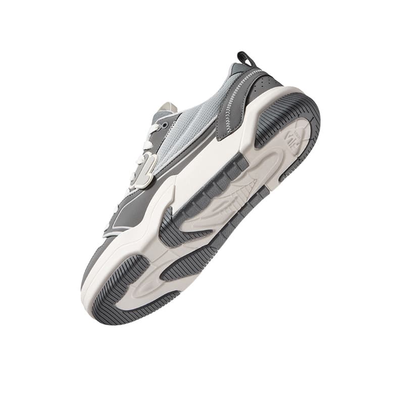 Кроссовки FILA FUSION GRIND Jump Skateboard Shoes Кеды для скейтбординга Низкий Топ Небесный Серый Снег Мужской - изображение 6