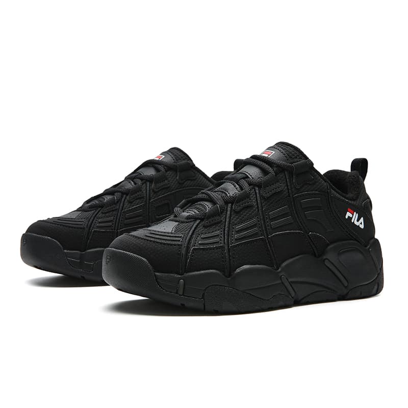Кроссовки FILA Basket Массивные кроссовки Low Топ Черный Женские - изображение 3