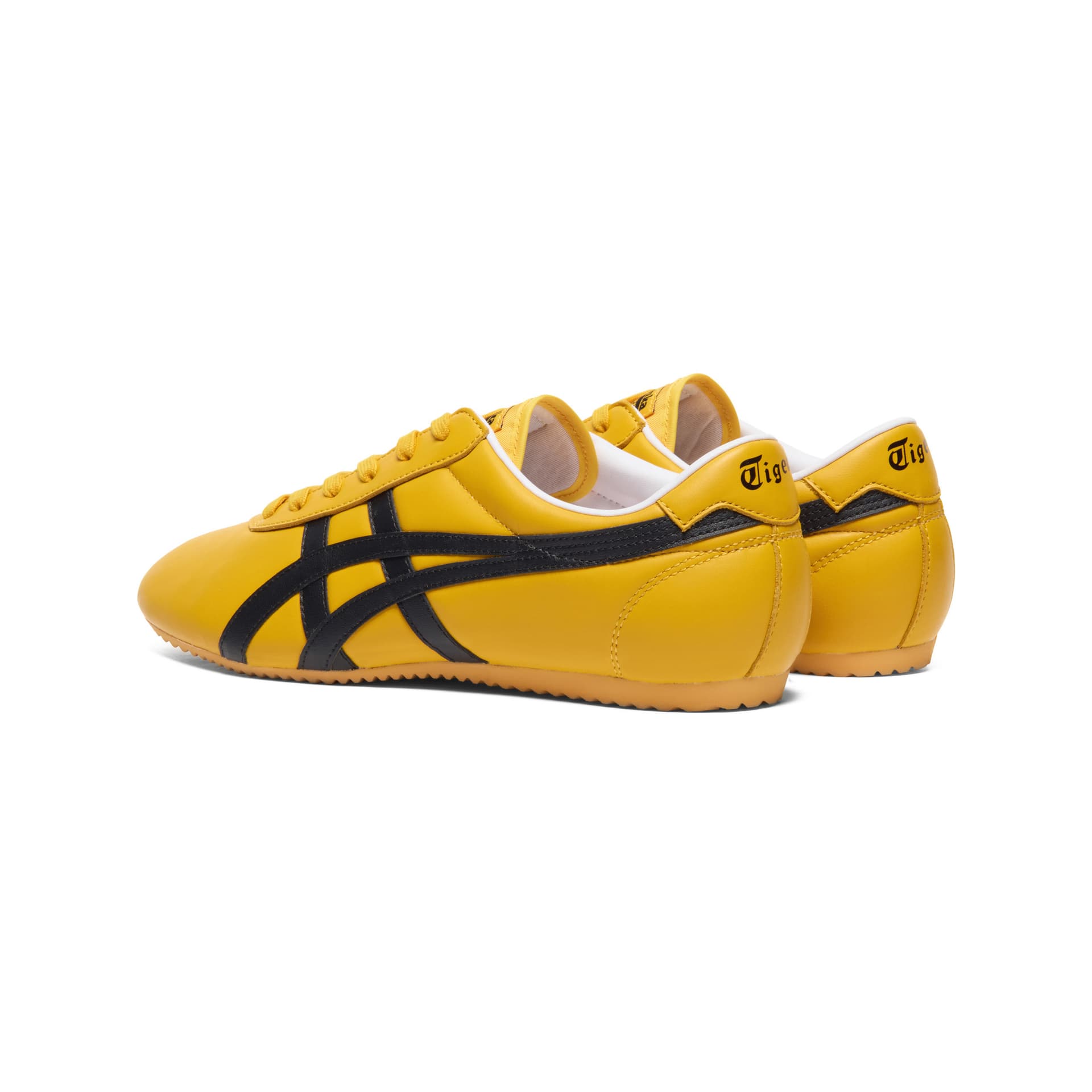 Кроссовки Onitsuka Tiger Tai-Chi Лоу-топы Повседневная обувь Унисекс Желтый черный - изображение 4