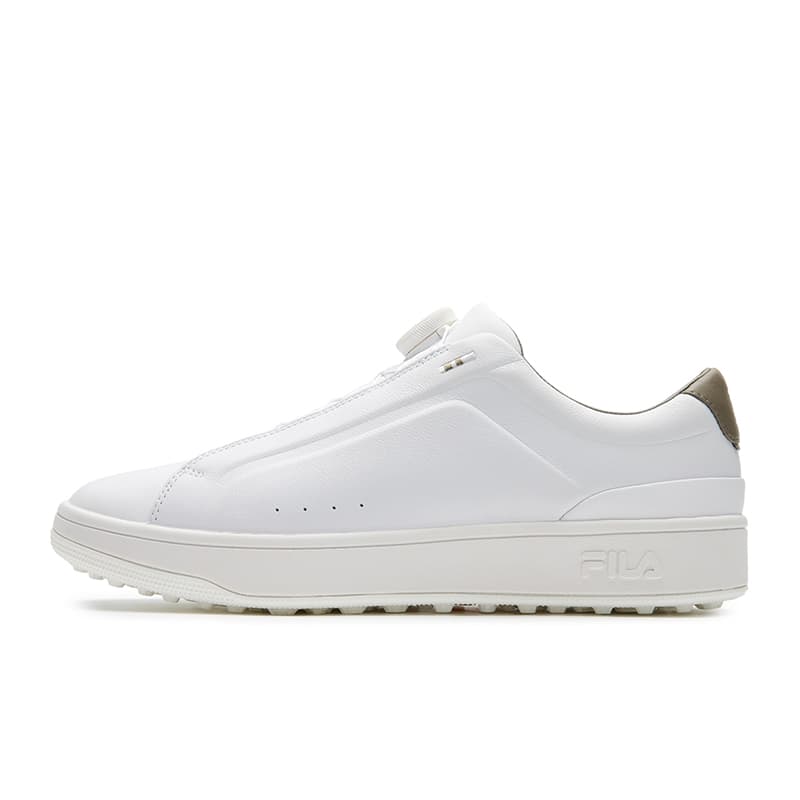 Кроссовки для гольфа fila GF 1911 Trainer Обувь для гольфа Low Топ FILA белый Мужской - изображение 1