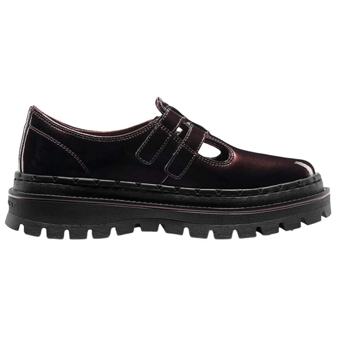 Skechers Modern Comfort Повседневные кожаные туфли Low Топ Бургундский Женские - изображение 2