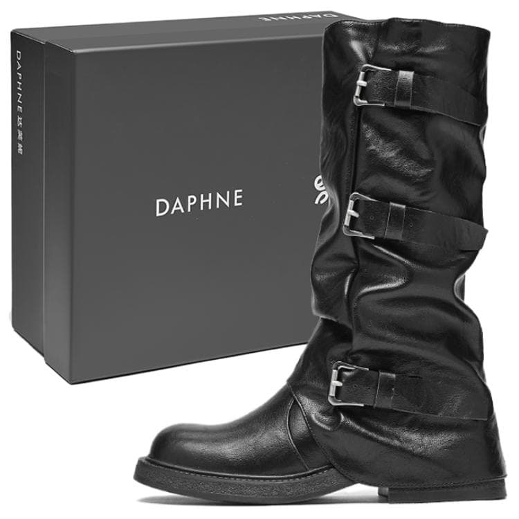 Ботинки DAPHNE Колено High Ботинки Женские - изображение 1