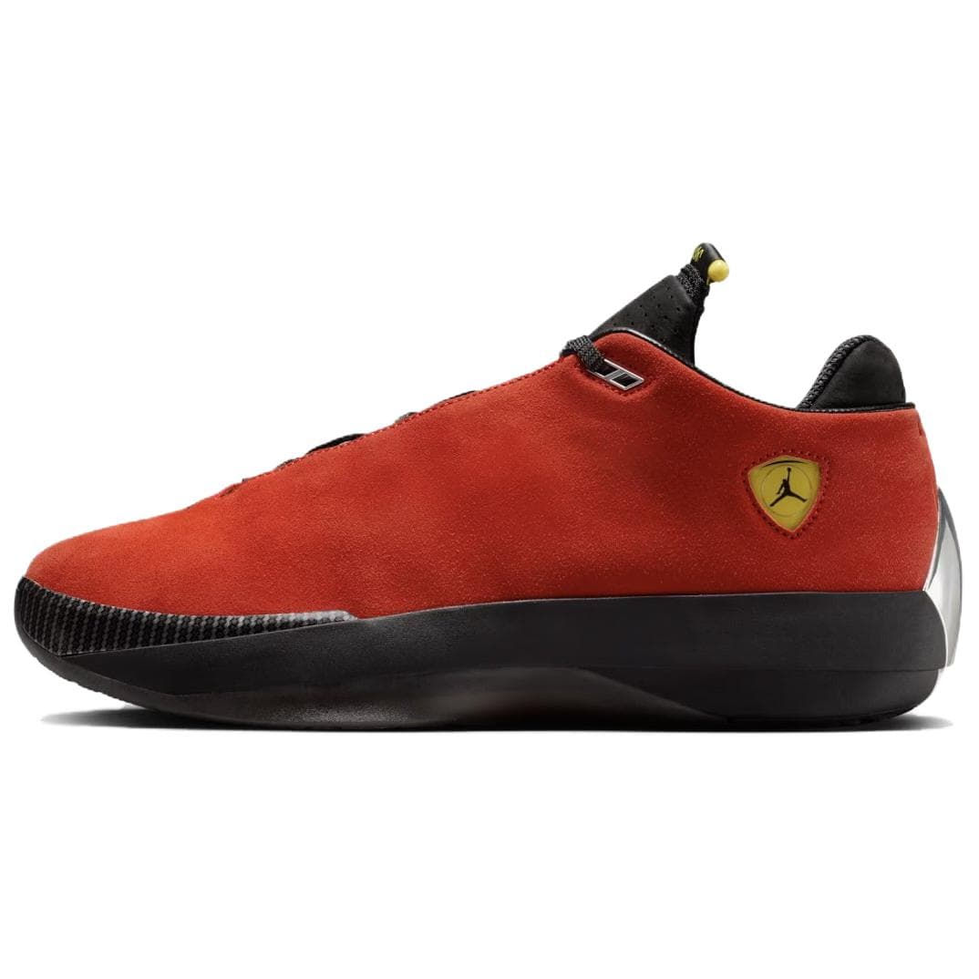 Ретро баскетбольные кроссовки Jordan X Феррари Air Jordan 4014 Low Топ Ретро-баскетбольные кроссовки Унисекс Красный черный - изображение 1