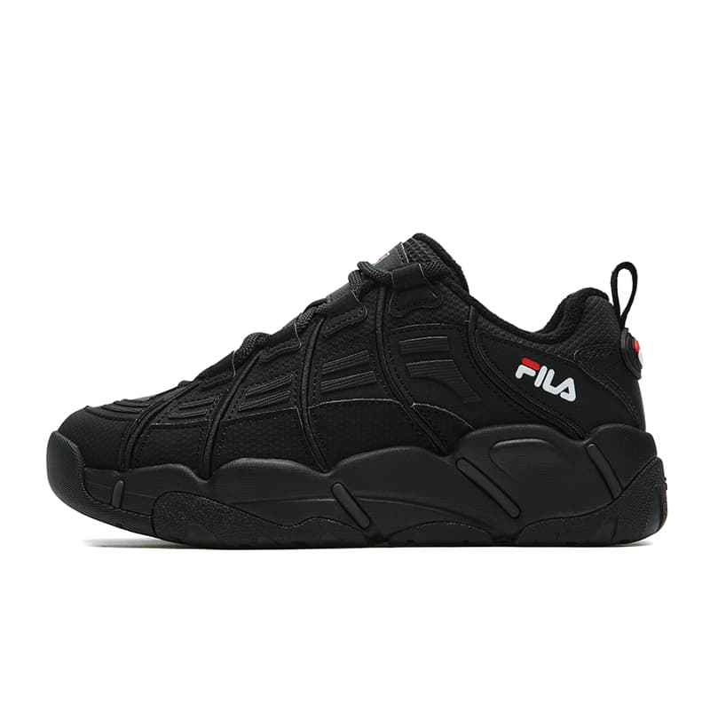 Кроссовки FILA Basket Массивные кроссовки Low Топ Черный Женские - изображение 1