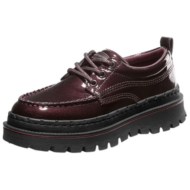Skechers Jammers Повседневные кожаные туфли Low Топ Бургундский Женские - изображение 2