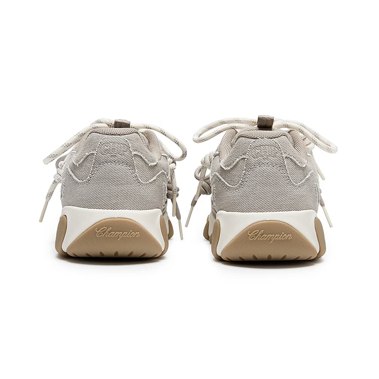 Кроссовки Champion Chunky Sneakers Low Top Pine Velvet Light Brown Milk White Men's - изображение 4