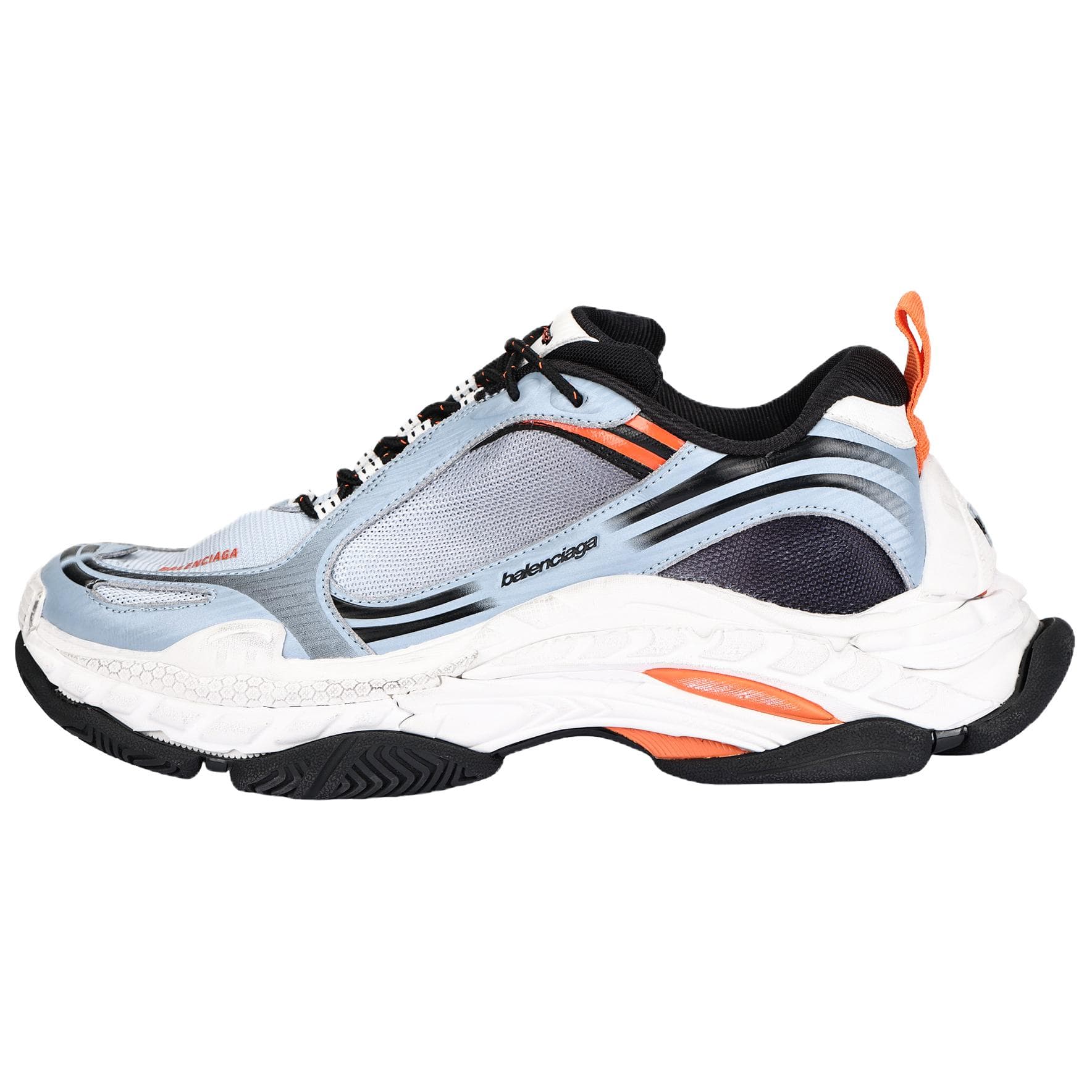 Кроссовки Balenciaga Triple S.2 Массивные кроссовки Low Топ Синий Белый Мужской - изображение 1