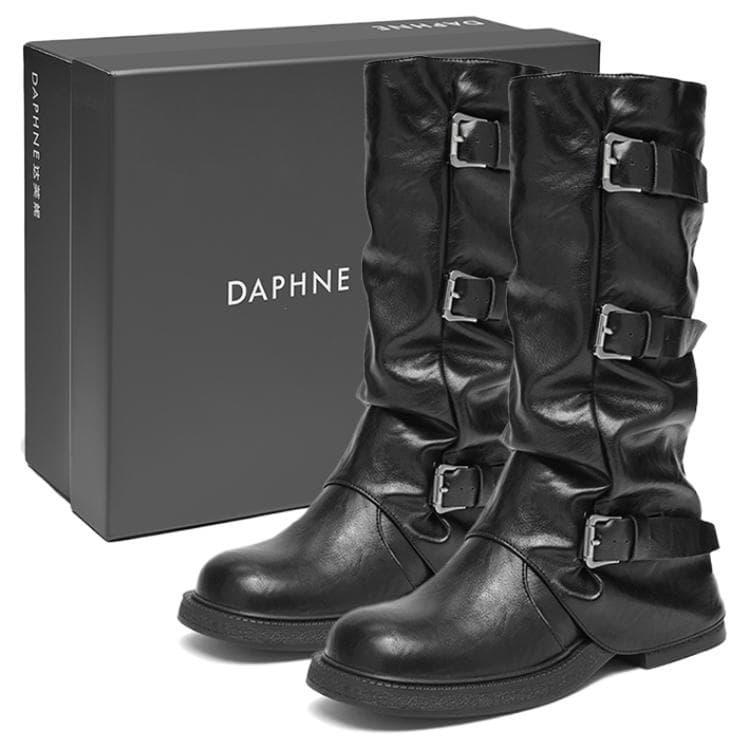Ботинки DAPHNE Колено High Ботинки Женские - изображение 3