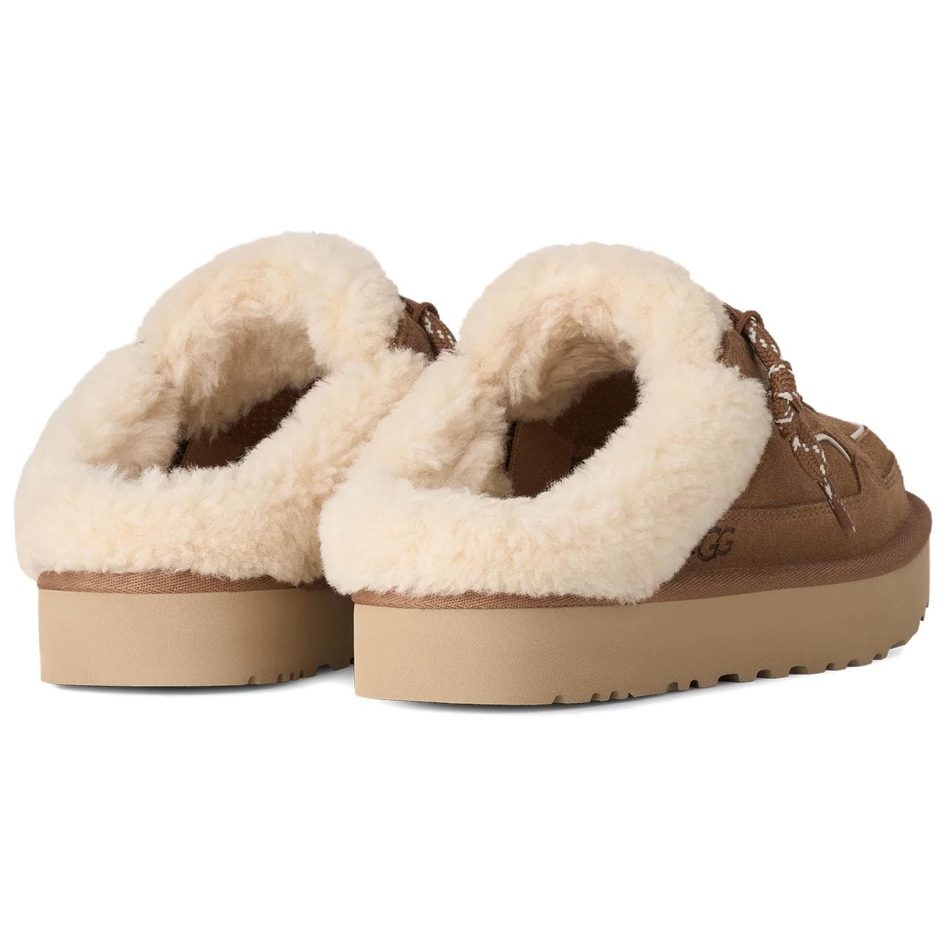Сандалии UGG Lowmel Закрытые тапочки Коричневый Женские - изображение 3
