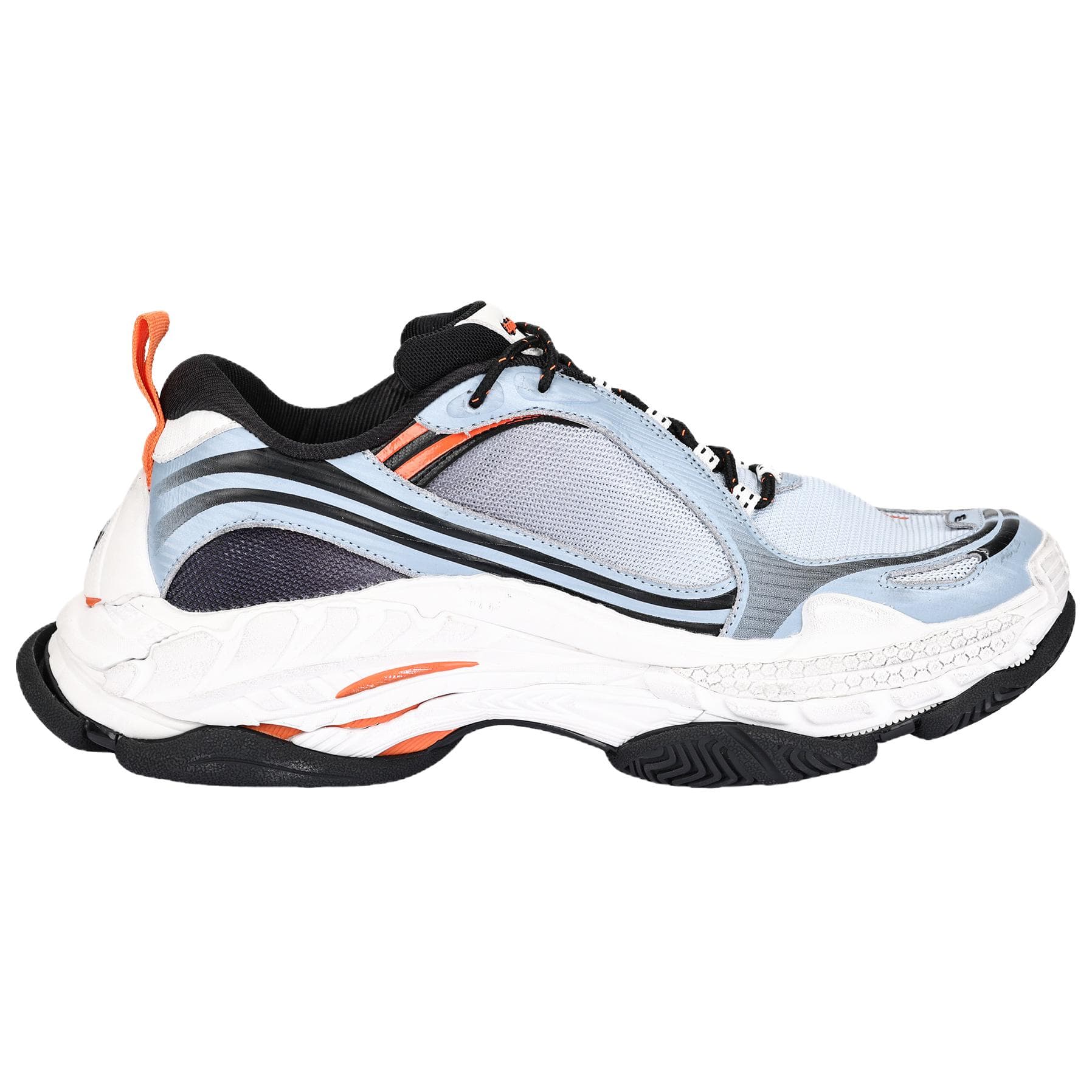 Кроссовки Balenciaga Triple S.2 Массивные кроссовки Low Топ Синий Белый Мужской - изображение 2