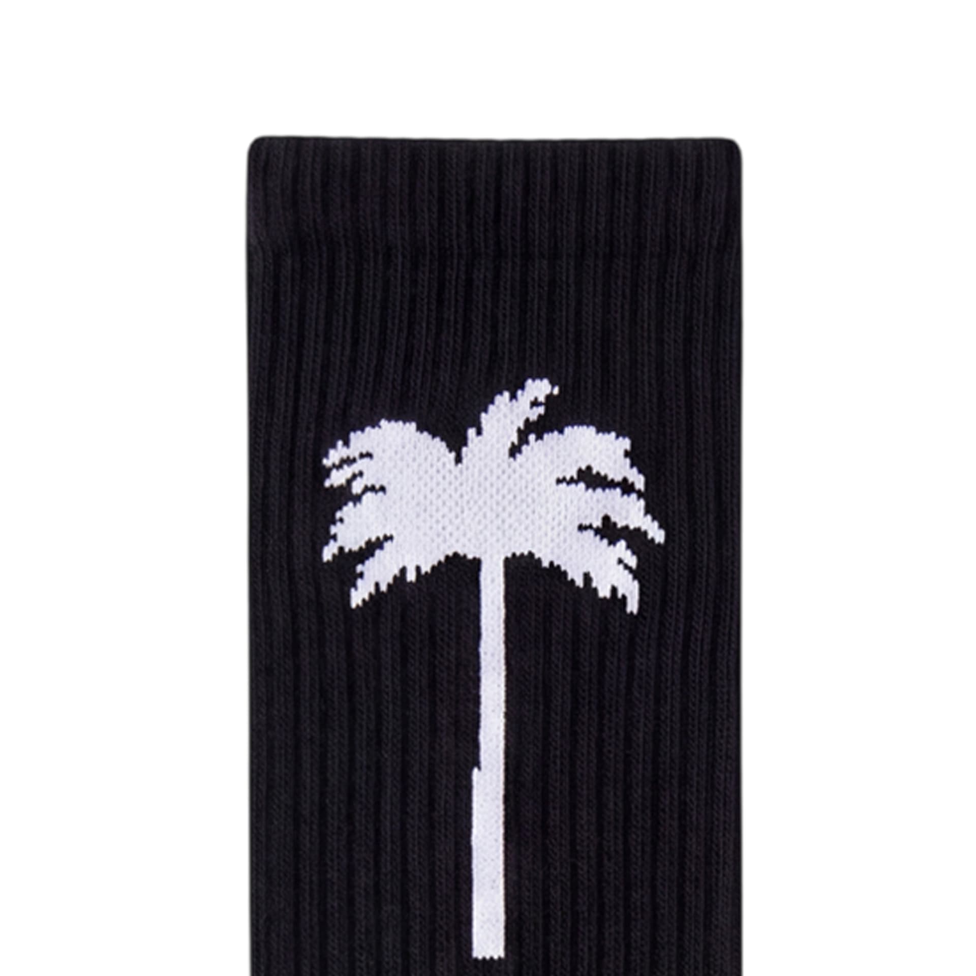 Носки palm angels Черный Унисекс Высокие носки - изображение 3