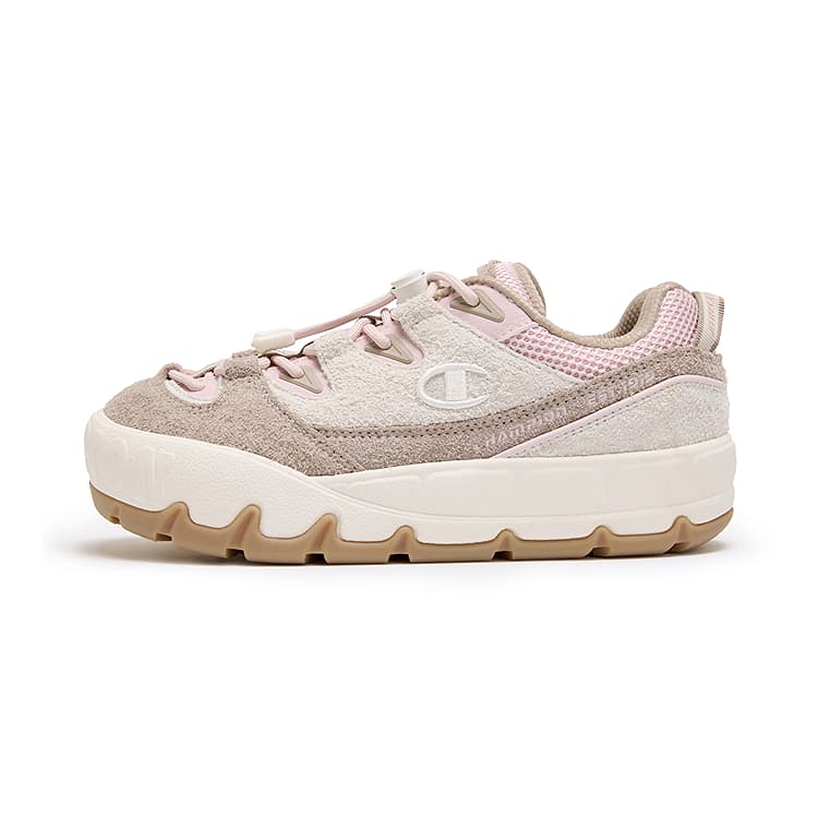 Кроссовки Champion Skate Shoes Low-Top Pine Velvet Light Brown Linen Women's - изображение 1
