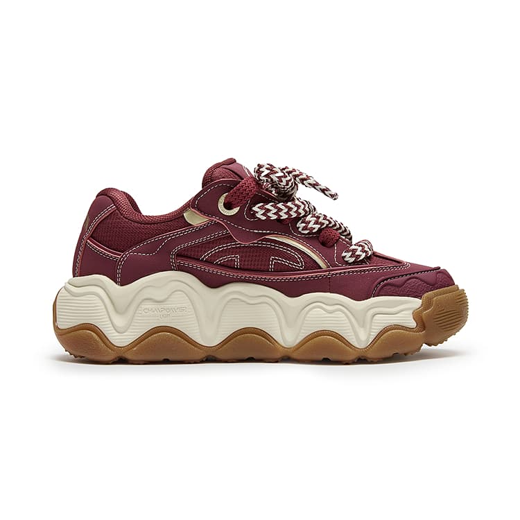 Кроссовки Champion Skate Shoes Low Top Saddle Red Milk White Women's - изображение 2