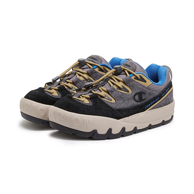 Кроссовки Champion Skate Shoes Low Top Черный Туманный Серый Мужской - изображение 3