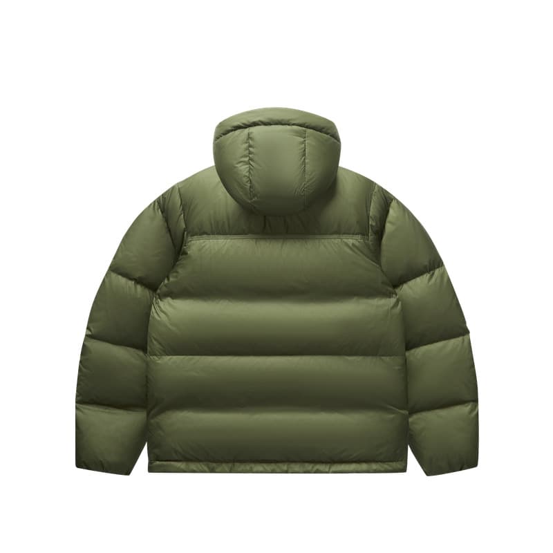 Зимняя куртка FILA FUSION Рабочий стиль Бирюза Кипарисовый зеленый Мужской Пуховики - изображение 2