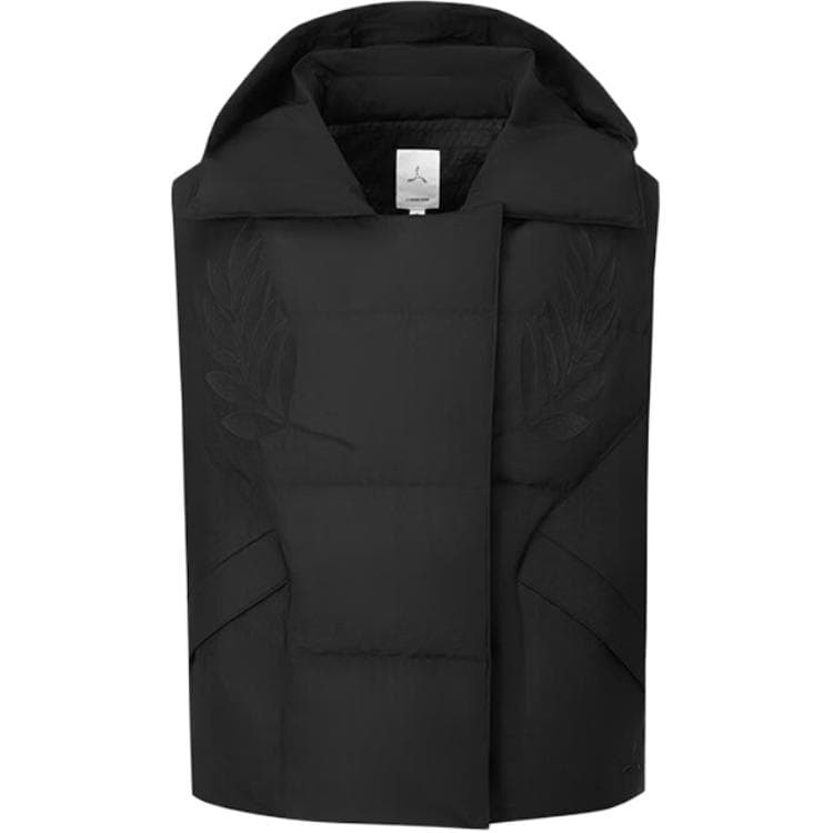 LI NING 1990 Черный Женские Пуховые жилеты - изображение 1