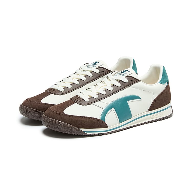 Кроссовки Champion Low-Top Повседневная Обувь Мужская Барочный Коричневый Молочный Белый - изображение 3