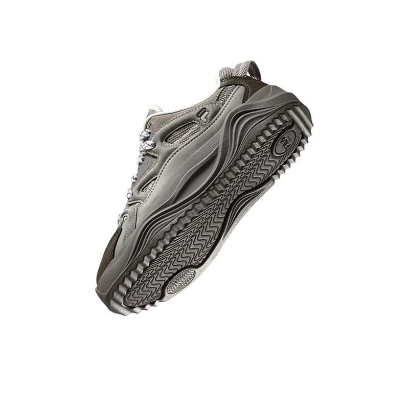 Кроссовки FILA FUSION TARANTO Melody Shoes Повседневная обувь Низкий Топ FLOATING Дымчато-серый Сияющий Синий Женские - изображение 6