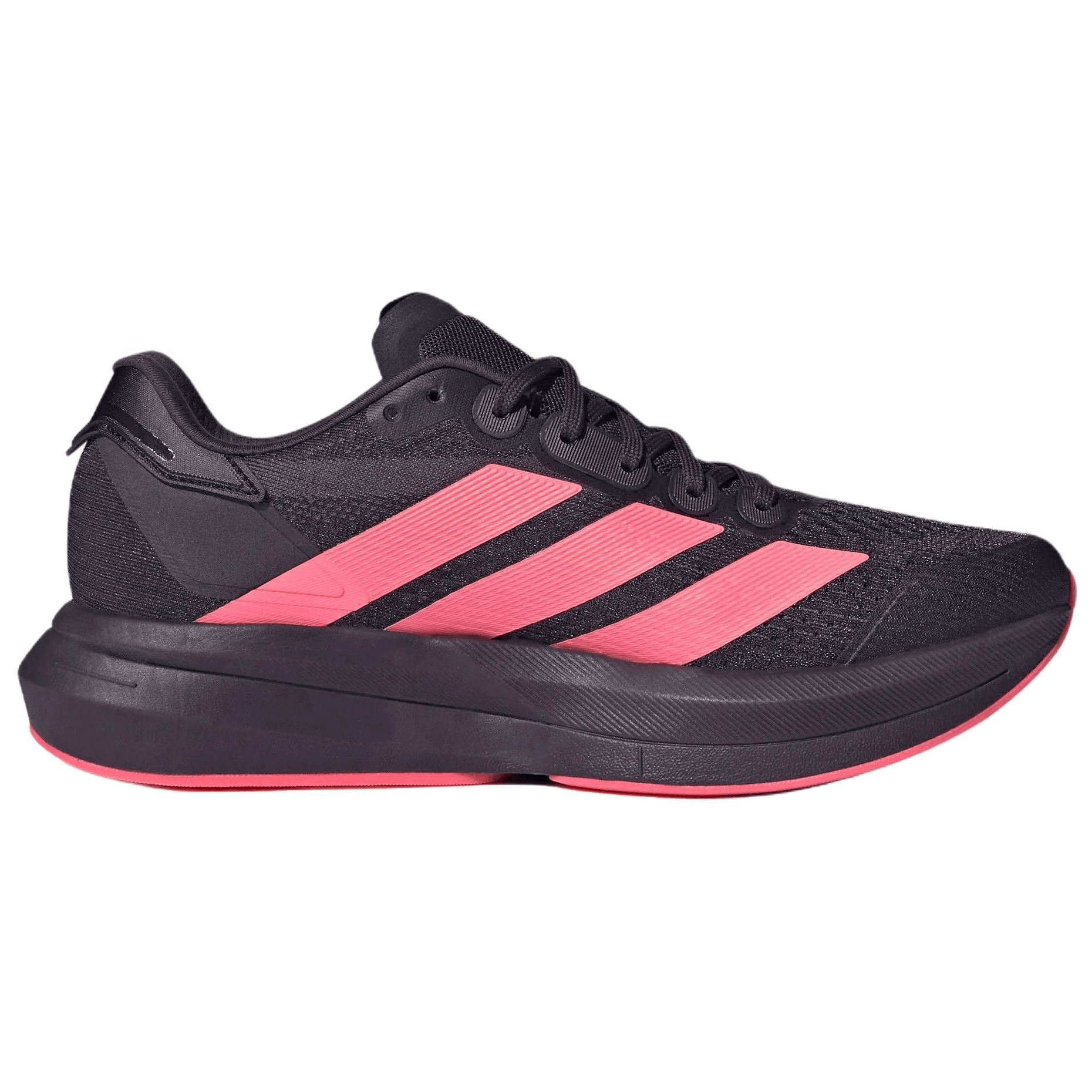 Кроссовки для бега Adidas Duramo Speed 2 Беговые кроссовки Низкий Топ Aurora Черный Кислотный Красный Унисекс - изображение 2
