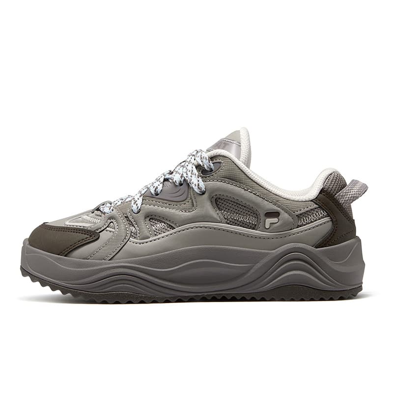 Кроссовки FILA FUSION TARANTO Melody Shoes Повседневная обувь Низкий Топ FLOATING Дымчато-серый Сияющий Синий Женские - изображение 1