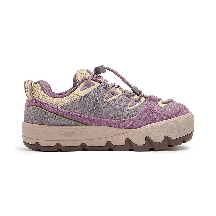 Кроссовки Champion Skate Shoes Low-Top Fig Purple Gull Gray Women's - изображение 2