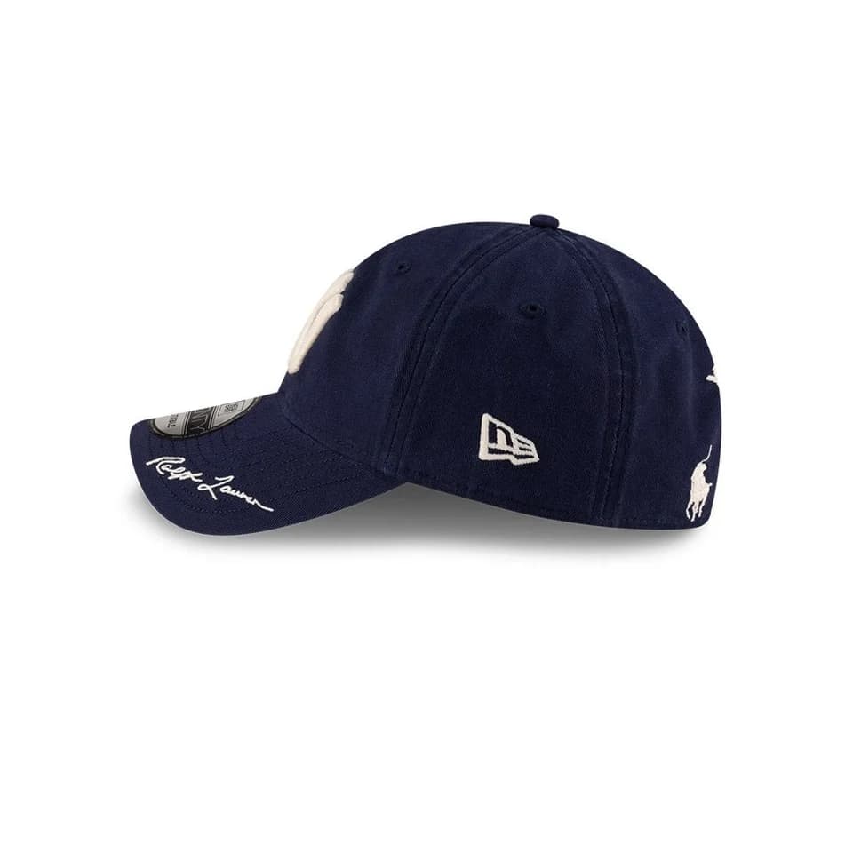 Кепка new era Хлопок ткань Кепки Унисекс Морской синий - изображение 7
