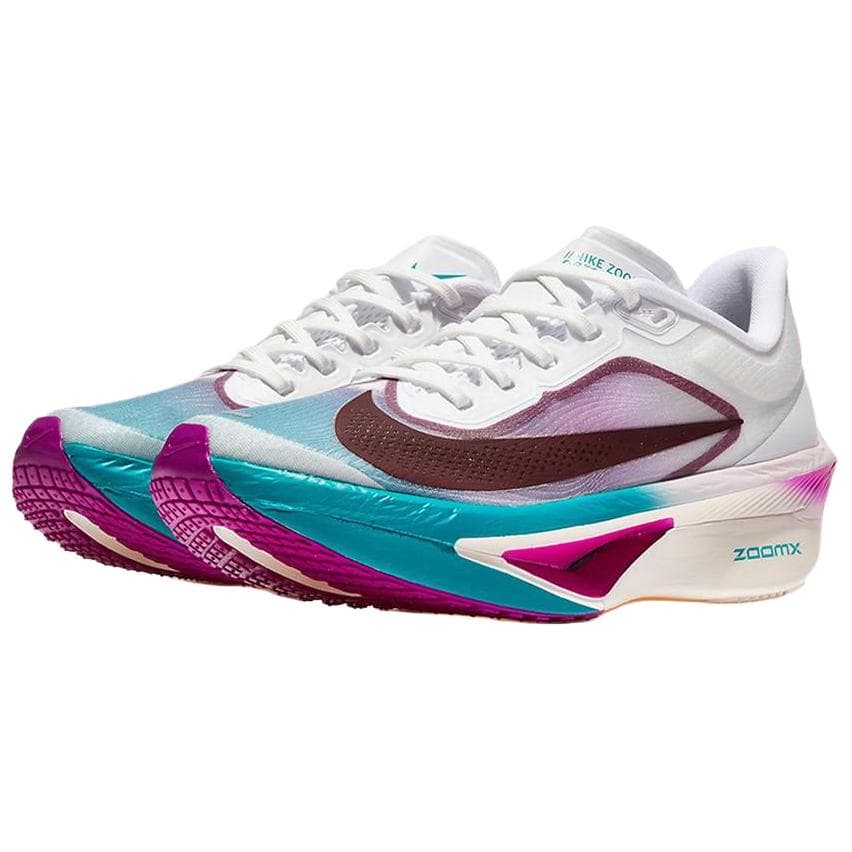 Кроссовки для бега NIKE Zoom Fly 6 Беговые кроссовки Low Топ Белый фиолетовый Синий Женские - изображение 3