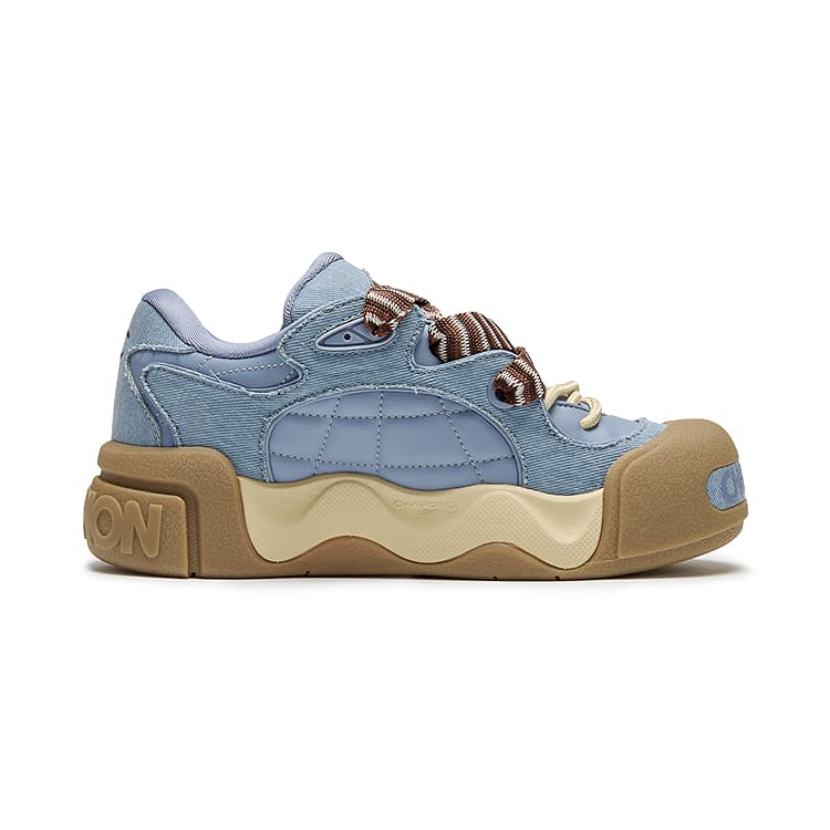 Кроссовки Champion Skate Shoes Low-Top Denim Blue Pine Brown Men's - изображение 2