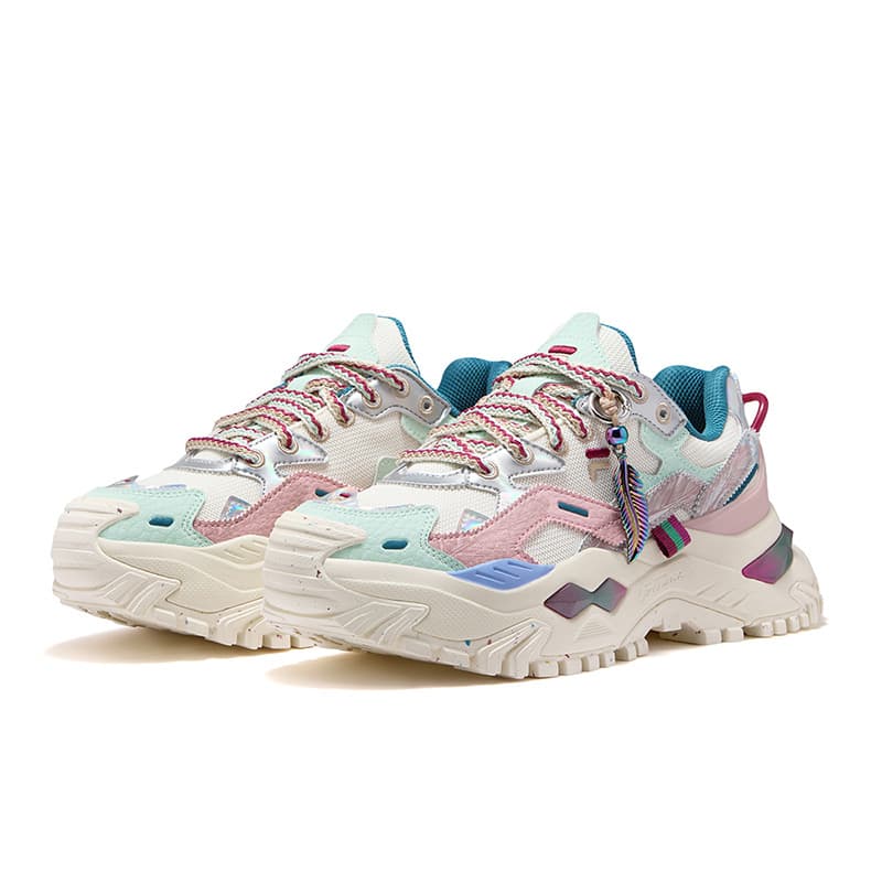 Кроссовки FILA FUSION Bianco Chunky Sneakers LINGFENG Color VM Women's - изображение 3