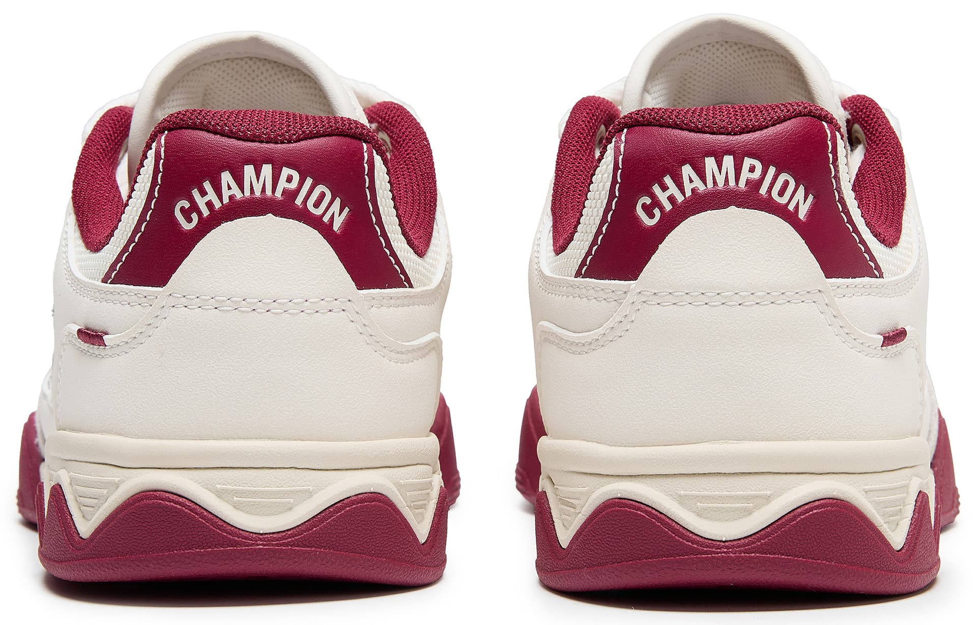 Кроссовки Champion Skate Shoes Low-Top Молочно-белый Лавовый красный Мужской - изображение 4