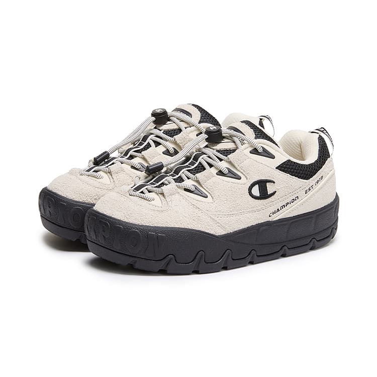 Кроссовки Champion Low-Top Повседневная Обувь Мужская Молочно-Белый Черный - изображение 3