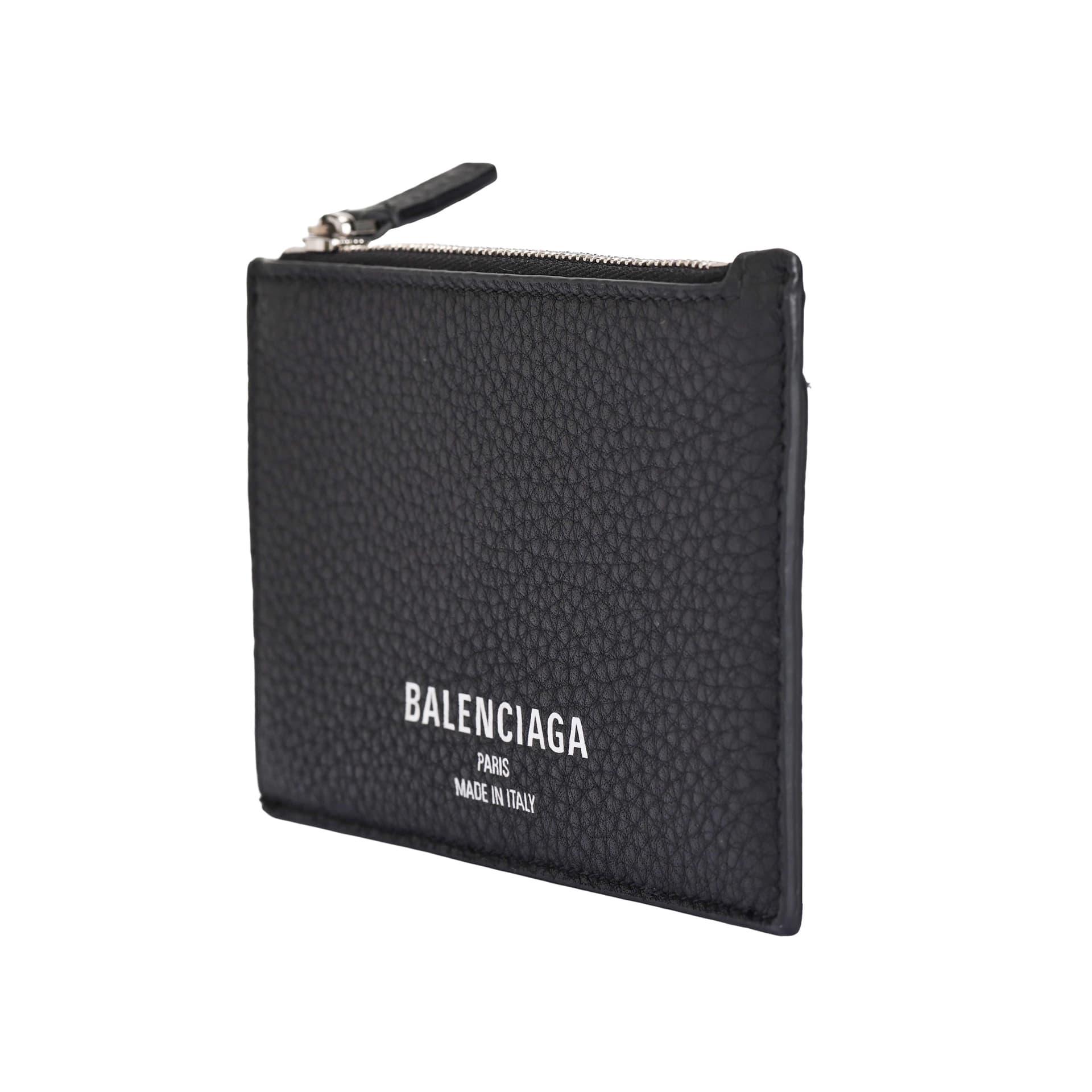 Картхолдер Balenciaga Гладкий Телячья кожа Визитницы Большой Мужской Черный - изображение 2
