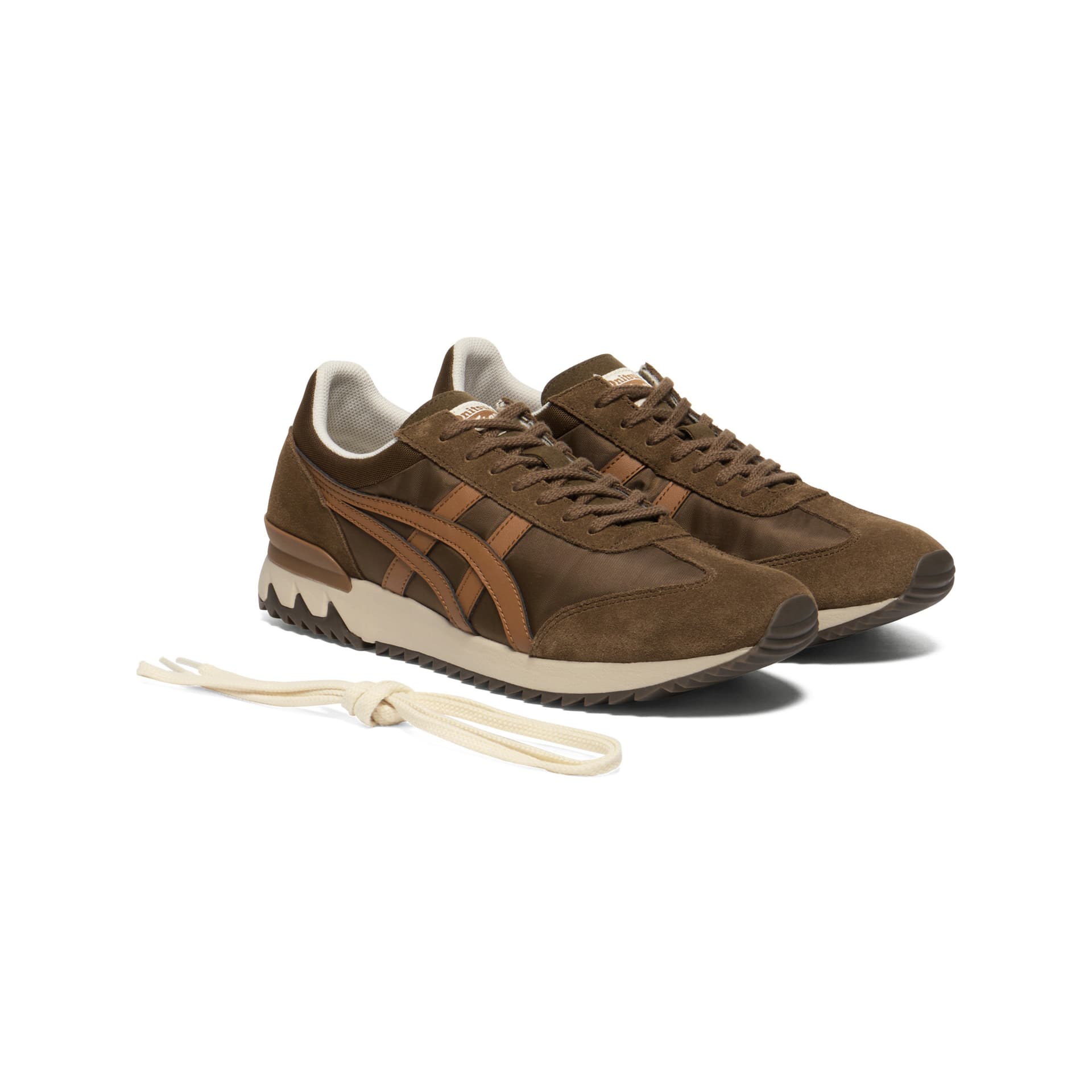 Кроссовки Onitsuka Tiger California 78 EX Повседневная обувь Low Топ Коричневый Унисекс - изображение 3