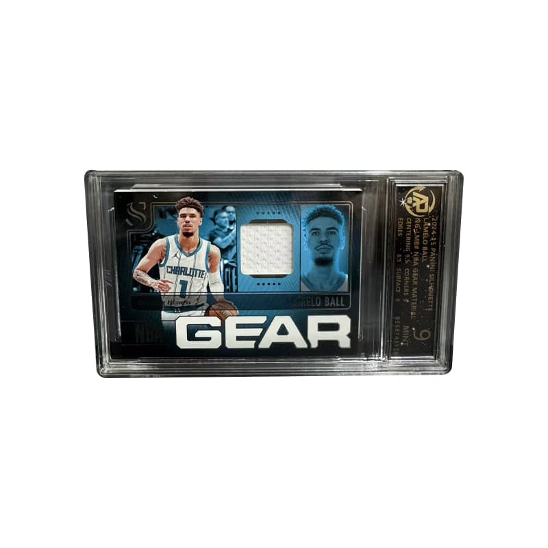 PANINI Silhouette Bees LaMelo Ball Li NING Автографы Джерси Классическая коллекция Сертифицированные карточки 1 шт - изображение 3