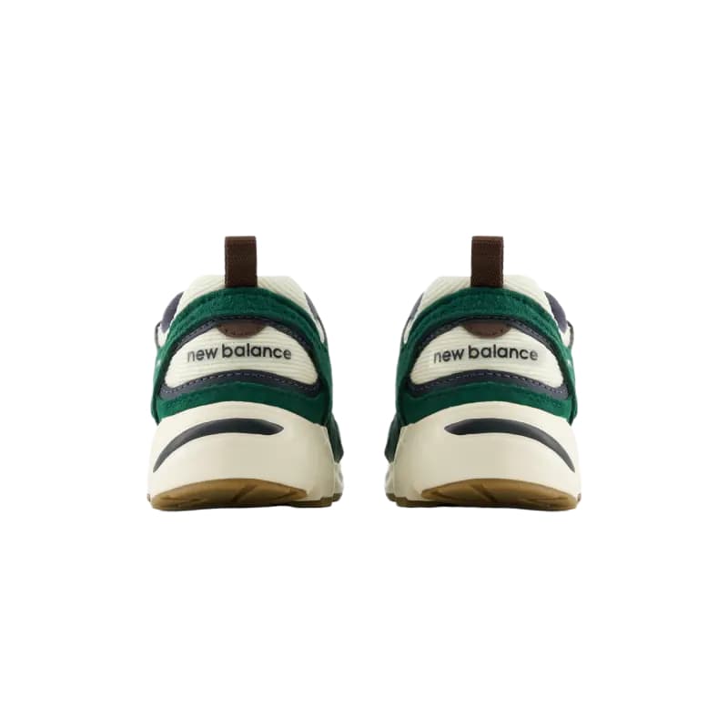Кроссовки New Balance NB 878 Детская повседневная обувь Низкие кеды Зеленый Светлый Бежевый Белый P87821M-1 Kids - изображение 4