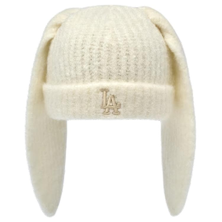 Шапка MLB Los Angeles Dodgers Акрил Шапки-бини Унисекс Кремы - изображение 1