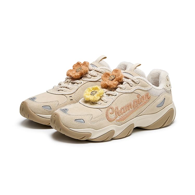 Кроссовки Champion Массивные кроссовки Лоу-топы Milk Apricot Rice Watermelon Orange Women's - изображение 3