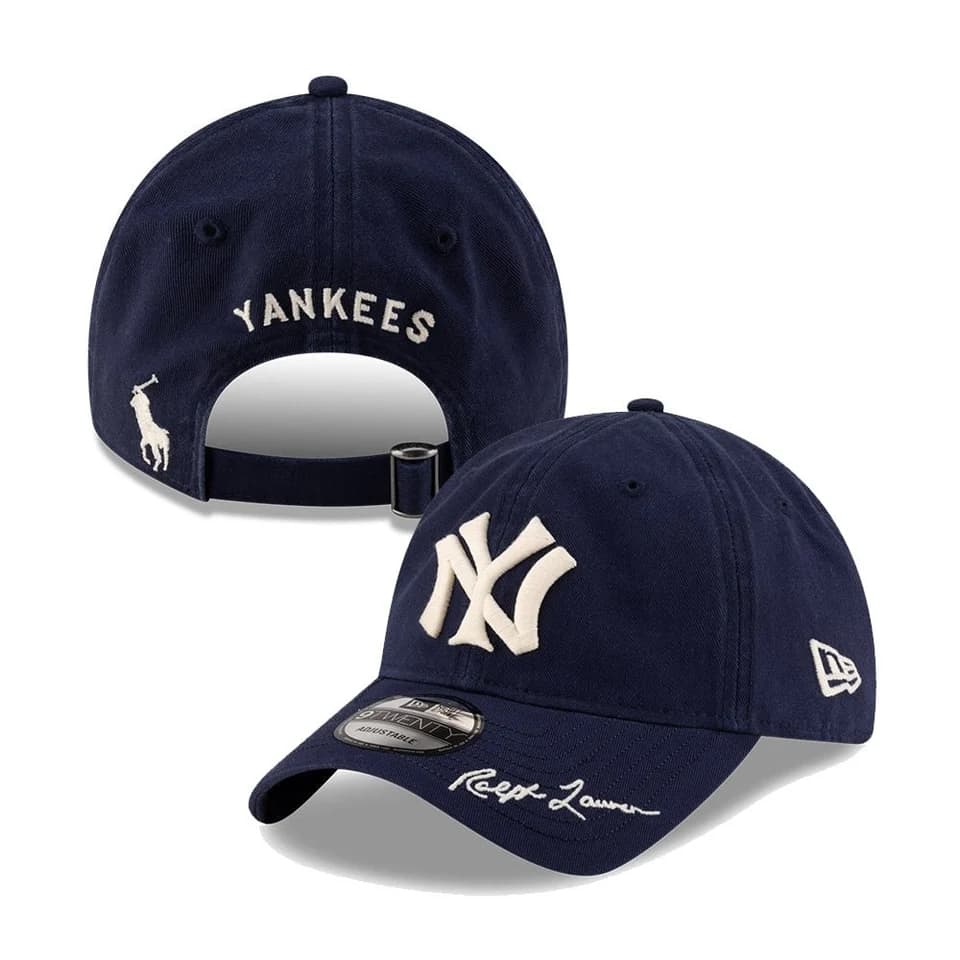 Кепка new era Хлопок ткань Кепки Унисекс Морской синий - изображение 4