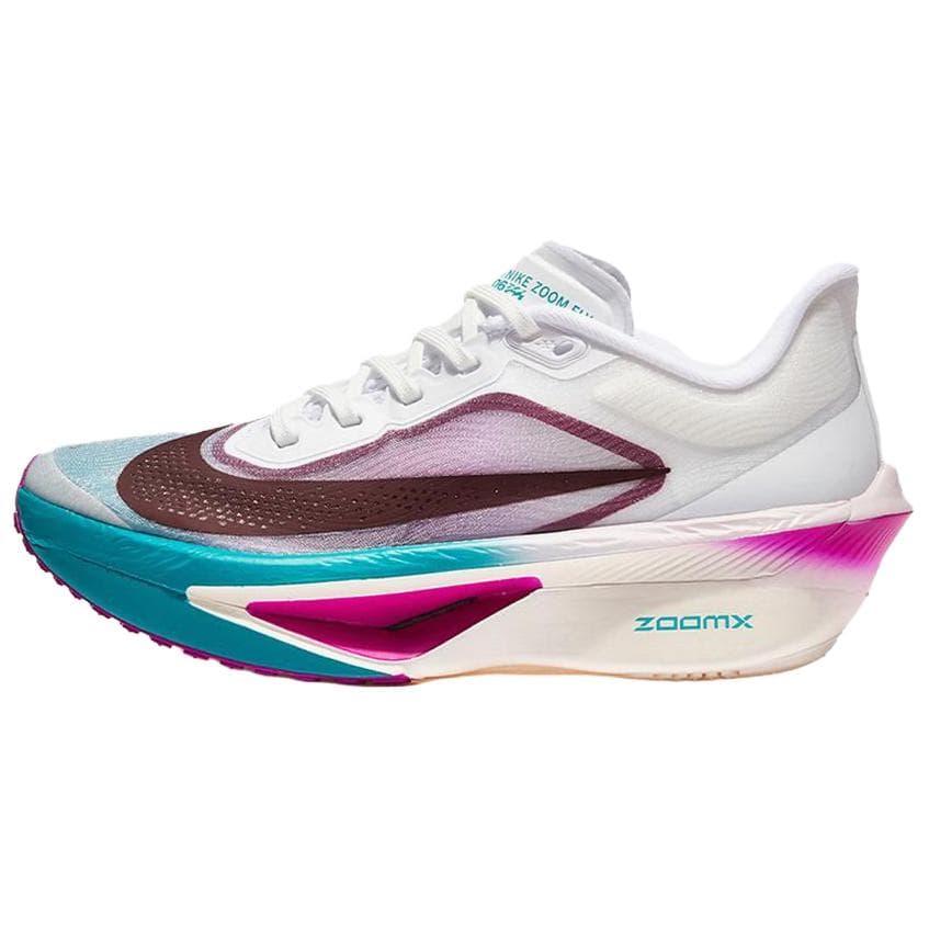 Кроссовки для бега NIKE Zoom Fly 6 Беговые кроссовки Low Топ Белый фиолетовый Синий Женские - изображение 1