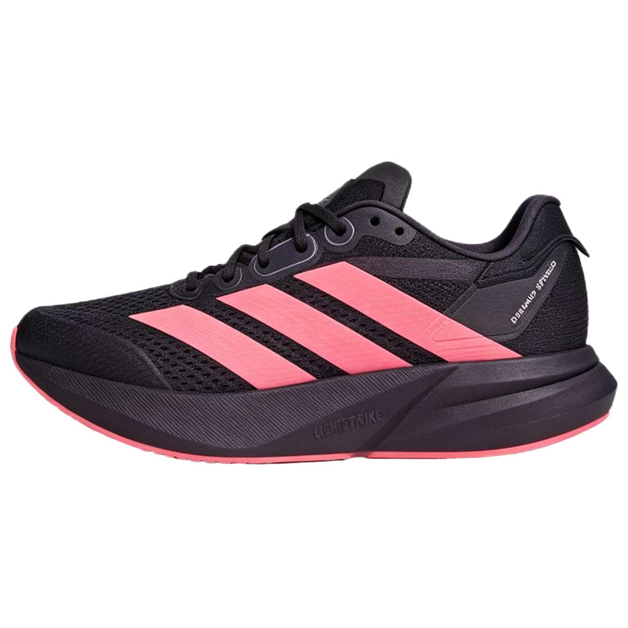 Кроссовки для бега Adidas Duramo Speed 2 Беговые кроссовки Низкий Топ Aurora Черный Кислотный Красный Унисекс - изображение 1