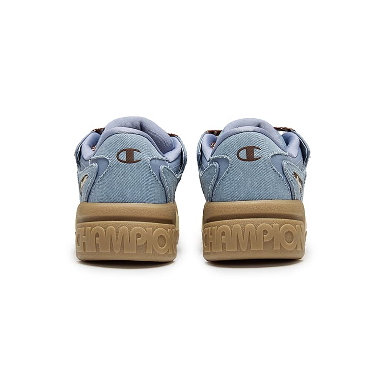 Кроссовки Champion Skate Shoes Low-Top Denim Blue Pine Brown Men's - изображение 4