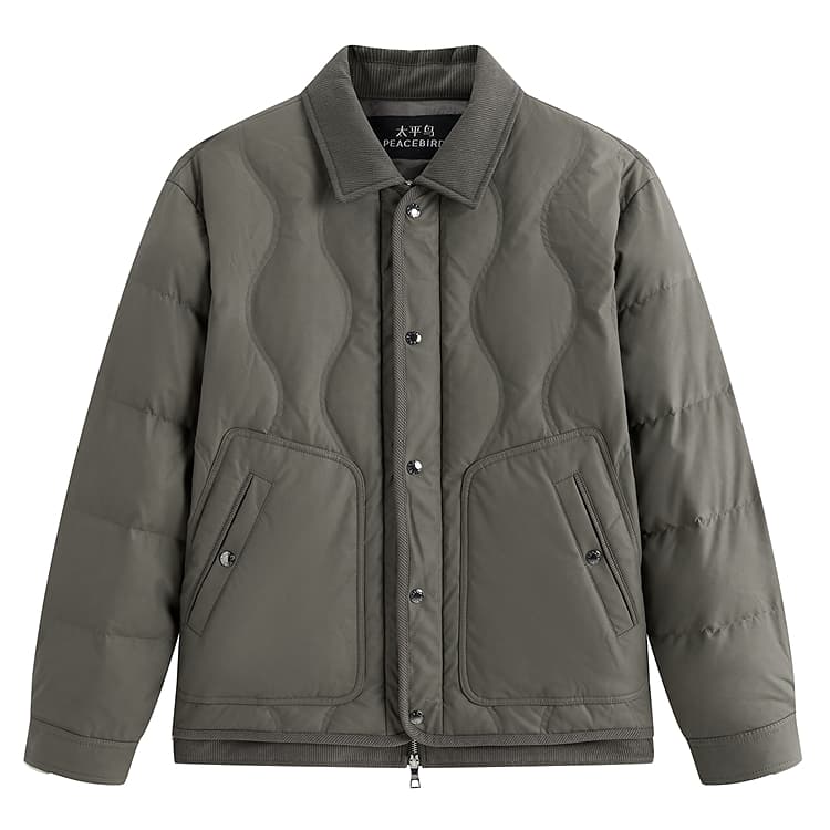 Зимняя куртка PEACEBIRD MEN's Down Jackets PEACEBIRD MEN's Пуховики - изображение 1