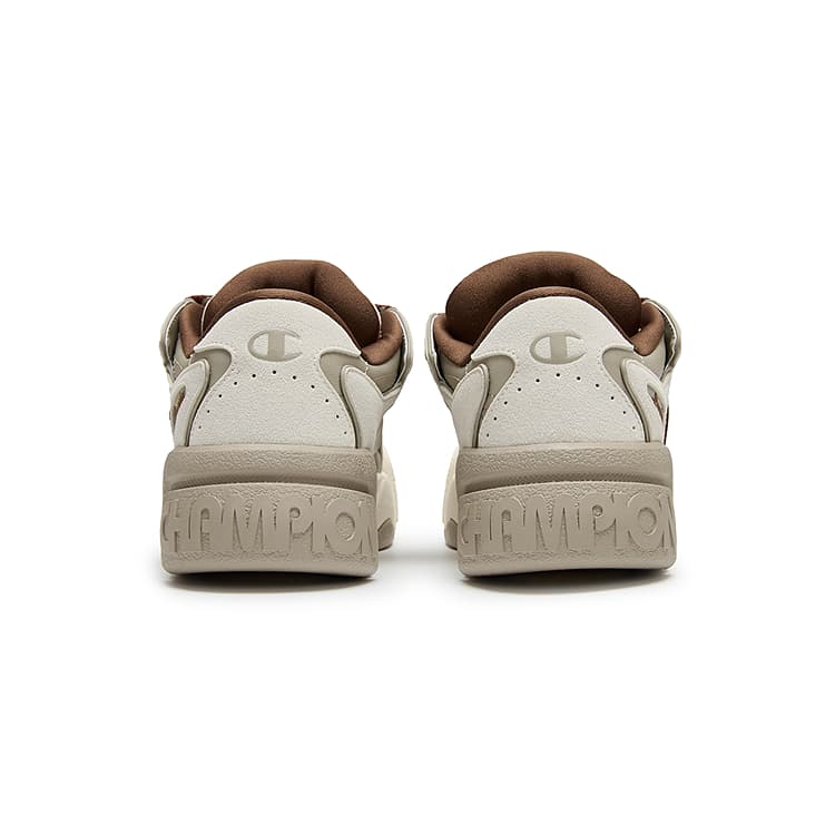 Кроссовки Champion Skate Shoes Low Top Молочно-белый Шишечно-коричневый Женские - изображение 4