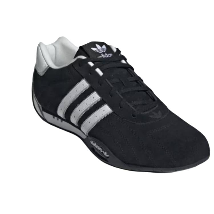 Кроссовки Adidas Originals ADIRACER Устойчивая к истиранию Низкая Повседневная Обувь Унисекс Черная - изображение 4