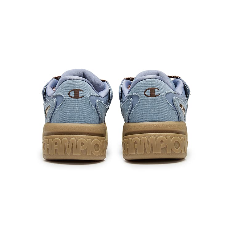 Кроссовки Champion Skate Shoes Low-Top Denim Blue Pine Brown Women's - изображение 4