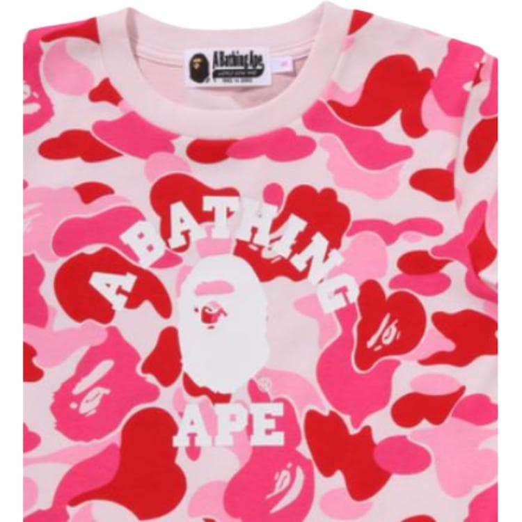 Футболка A BATHING APE ABC Camo Женские T-рубашки - изображение 4