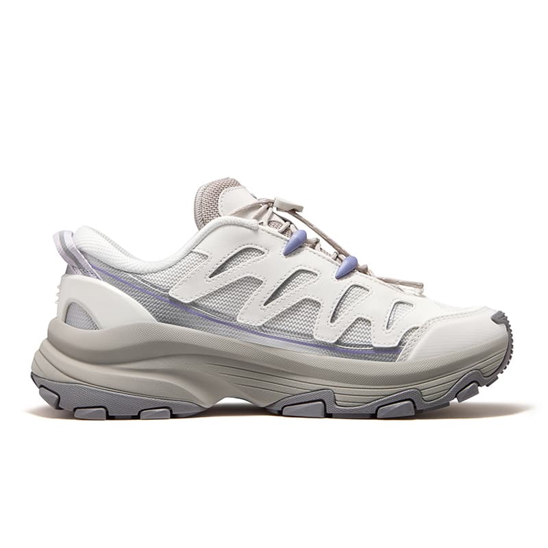 Кроссовки FILA FUSION COMO U Уличная обувь Низкий Топ Туманный Серый Звезда Белый Женские - изображение 2