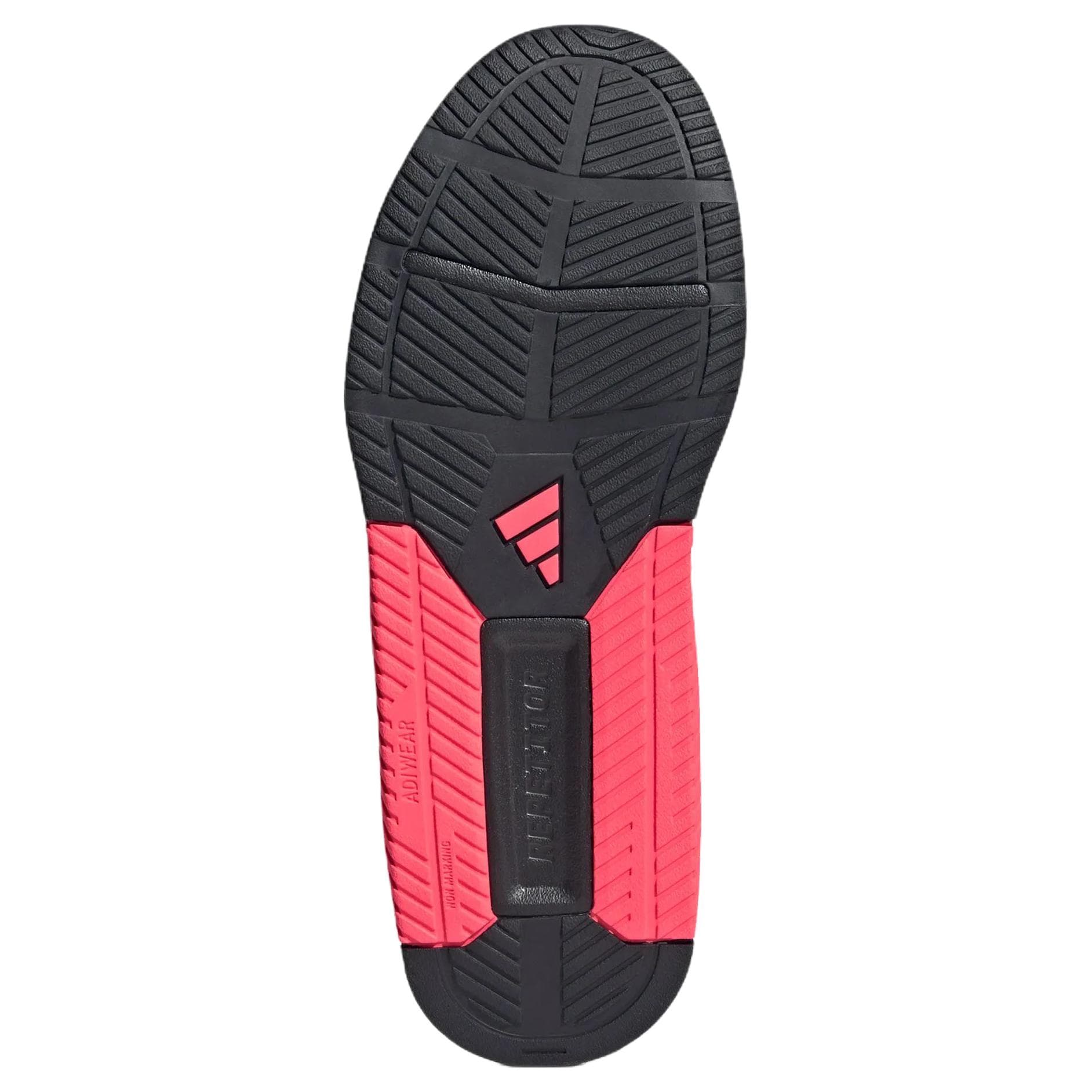 Кроссовки для спортзала Adidas Dropset Тренировочные кроссовки Low Топ Черный Асфальтовый серый Вихрь Неоново-красный Унисекс - изображение 6